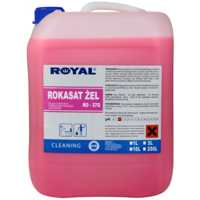 Royal Rokasat Żel 10 l - do czyszczenia pomieszczeń i urządzeń sanitarnych